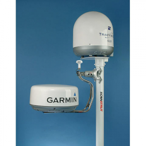 Scanstrut DLMP2-30F Selv nivellerende radarmast for dobbelt montering