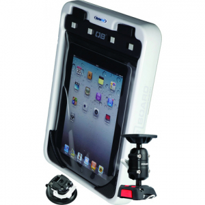 MarinePod iPad holder og vandtæt OverBoard Etui med flexibel ROKK sugekop