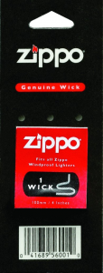 Zippo, Wick væge